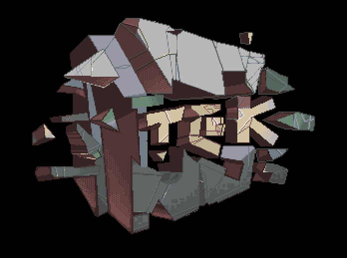 pixel drawing: TEK logo